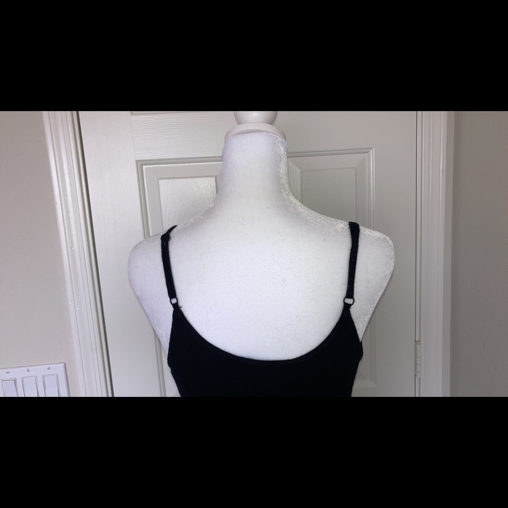 Sold - Pink Rose Little Black Dress - Picture 4 of 5